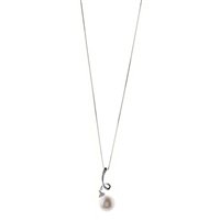 Necklace Bliss Woman Perle Akoya in White Gold Perla 20075566 - 20075566